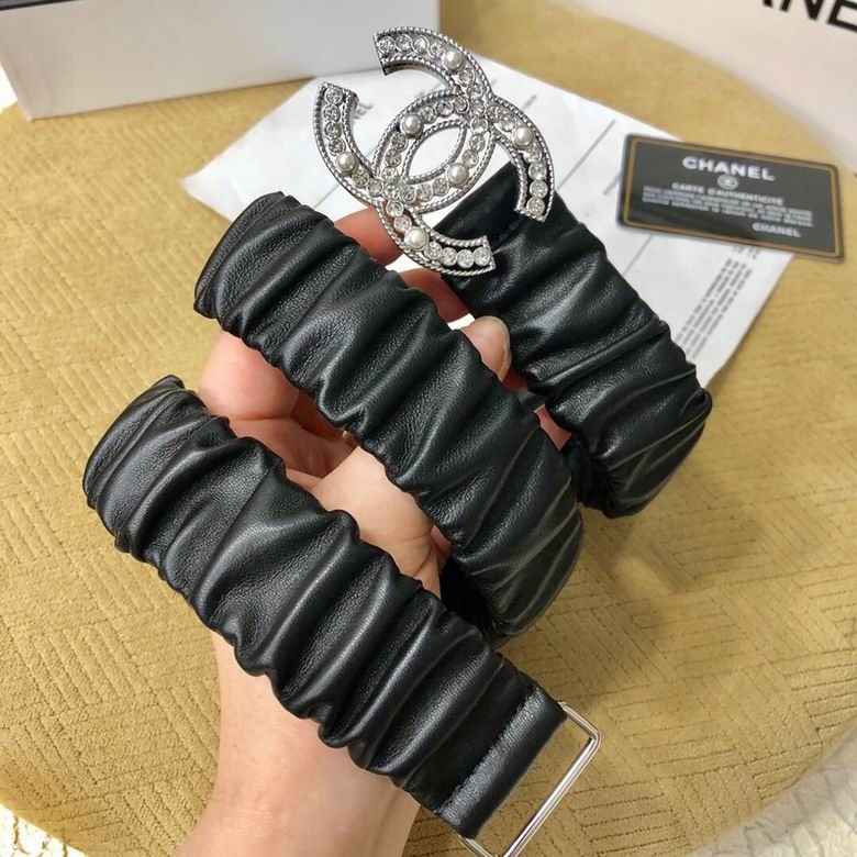 Chanel Belt 30mmX95-110cm 7D57